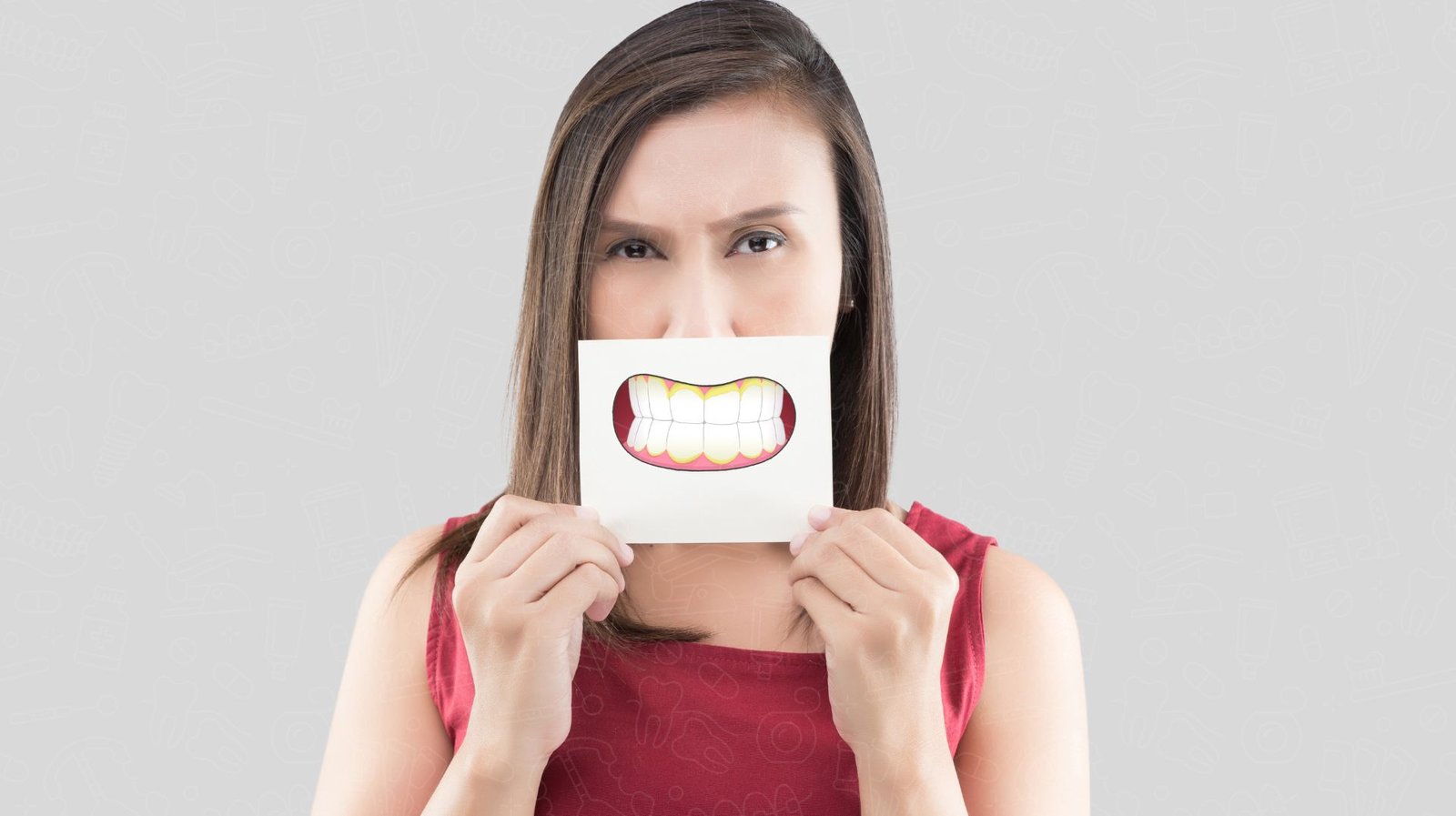 dental plaque and tartar buildup