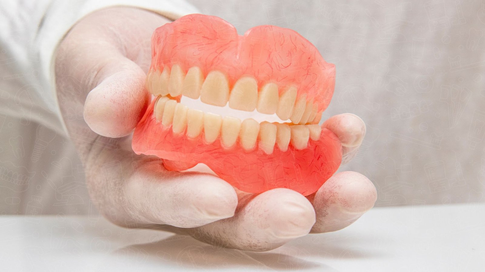 eating with new dentures